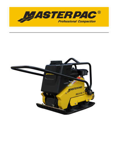 Masterpac FORWARD PLATE COMPACTOR PC110