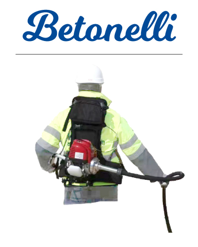 Betonelli – Backpack Concrete Vibrator